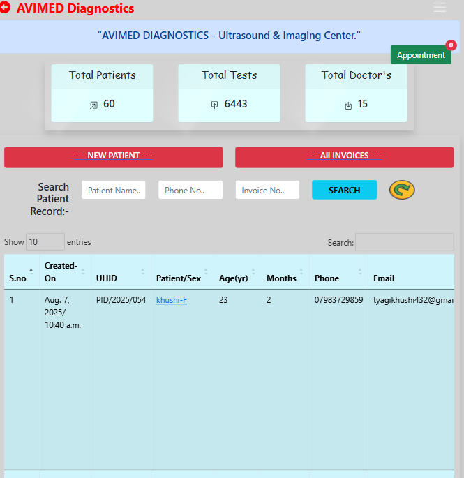 Patient Record
