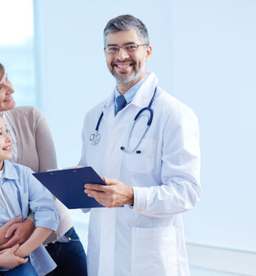 doctor using software